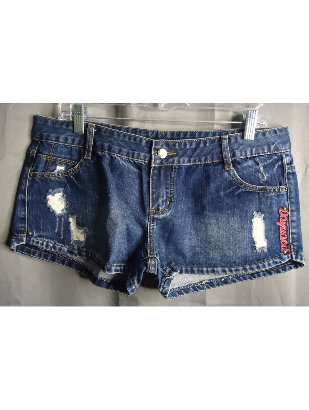 Unbranded Womans Distressed Denim Short Shorts Size XXXL